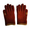 Fábrica infantil inverno estudantes masculinos e femininos forrados com lã espessos à prova de frio quentes luvas de malha jacquard lã cashmere