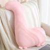 Almohada Larga de Seda Helada con Sensación Fresca de Dinosaurio de Verano para Niñas Durmiendo en la Habitación Lado de la Cama Almohada para Piernas al Dormir Extraíble y Lavable