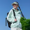 Ropa de Protección Solar Similar al Modelo Usado por Celebridades, Hecha con Hilo Original Estilo Montaña, para Mujeres y Hombres, Adecuada para Uso al Aire Libre, Protección UV, Ligera, Transpirable y Cortavientos