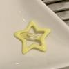 Horquilla de estrella para niña, pinza para el pelo con forma de estrella de cinco puntas, pinza para el pelo con forma de estrella, accesorio para el pelo de niña coreana