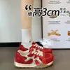 Tênis de Treino Alemão Retrô com Mesh Feminino 2026 Verão Novo Respirável Versátil Leve Sola Grossa para Corrida Casual