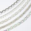 Acessórios de corrente de pérola corrente de diamante acessórios diy corrente de código chique acessórios para vestuário corrente de broca broca para costura à mão corrente de garra de strass