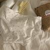 Ropa interior cómoda y transpirable de estilo japonés, bonita y fresca, con pequeñas flores, sencilla, de algodón y orejas de madera para mujer, para estudiantes y niñas.