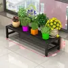 Suporte de Flores de Ferro para Peitoril de Janela de Varanda Transfronteiriço, Peitoril Estreito de Chão de Camada Única, Suporte para Vasos Longo de Varanda Alargado, Personalização