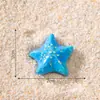 Ornatos Criativos Luminosos Coloridos de Estrela-do-Mar para Micro-Paisagismo, Decorações DIY para Paisagismo de Aquários Subaquáticos, Acessórios para Pendurar, Pequenos Enfeites