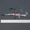 Jesus escape e arma de campo de batalha pacífico M24 AKM M416 98K AWM modelo de arma chaveiro de pele