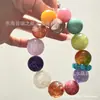 Design Rico em Sorte Pulseira de Aventurina Amarela Natural Pulseira de Cristal Amarelo para Mulheres Atrair Riqueza Sorte Tamanho Grande Luxo Leve Nicho Exquisite