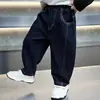 Pantalones Vaqueros para Niños 2026 Nuevo Estilo Coreano Pantalones Elegantes para Niños para Primavera y Otoño, Pantalones Largos Casuales Suaves para Niños