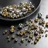 Batida com esfera de aço, perfuração de esfera de aço galvanizada, esfera de ferro galvanizada, esfera rolante, esfera sólida de aço inoxidável com furos, esfera de ferro com banho de imitação de ouro