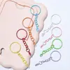 Llavero Pintado de Colores Accesorios con Cierre de Langosta Muñeca Hebilla Colgante para Muñeca Joyería DIY Colgante para Llavero Venta al por Mayor