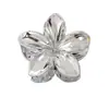 Novo Presilha de Garra Colorida com Gradiente de Bauhinia e Plumeria Galvanizada Transfronteiriça para a Parte de Trás da Cabeça, Elegante Acessório de Grampo de Tubarão para Mulheres