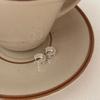 Pendientes de Corazón de Plata de Ley S925 Chiheng para Mujer Nueva Colección Primavera 2026 Estilo Coreano Moda de Nicho Versátiles Pendientes Transparentes