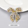 Padrão de Strass de Laço Adesivo Resina Cristal Adesivo Peças de Strass Patch Gravata Borboleta Padrão de Strass Roupas de Strass Calçados Acessórios