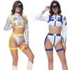 Carnaval Infantil de Amazon para Padres e Hijos Ropa de Piloto Espacial Cos Astronauta de La Tierra Errante