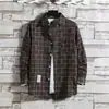 Camisa Paga 2020ins Masculina Estilo Hong Kong Roupa Exterior Moda Estilo Coreano Versátil Camisa de Manga Comprida Fada Famosa na Internet Camisa