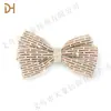 Flash Cadena Creativa Joyería Transfronteriza Europea y Americana Lazo Flor para Ropa Zapato Hebilla de Zapato Accesorios para Zapatos Bolsa de Zapato Hecha a Mano DIY Auxiliar