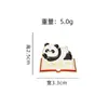 Adesivo de Celular Panda Fofo Lista Dourada Título Sucesso nos Exames Exame de Admissão ao Ensino Médio Passar Obrigatoriamente Sucesso Aterrissagem Processo de Óleo Liga de Zinco