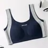 Sutiã Sem Costura Personalizado de Verão para Adolescentes Respirável Confortável Amigo da Pele Roupa Íntima para Meninas Coletes Pequenos Anti-Marcas para Mulheres