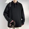 2025 Nuevo Suéter Jacquard con Textura de Primavera, Cuello Solapa, Manga Larga para Hombre, Cuello Polo, Jersey, Camisa Base Interior, Chaqueta