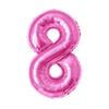 Globos de Papel de Aluminio de 17 Pulgadas con Números y Letras Decoraciones Decoraciones para Fiesta de Cumpleaños Decoraciones de Atmósfera para Eventos Accesorios Venta al por Mayor