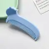 Pinza para el pelo de peine de color liso simple para arreglar y peinar el cabello perezosamente, pinza para flequillo, pinza para la parte alta de la cabeza, peine de viaje portátil