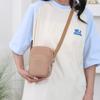 Oxford Cloth Small Bag Feminino Multicamadas Elegante Pequena Bolsa Casual para Celular Bolsa Feminina Elegante All-match Multifuncional Bolsa de Ombro para Mulheres