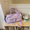 Bolsa de Almacenamiento para Natación Casual de Moda Separación Húmeda y Seca Bolsa Deportiva para Fitness Gran Capacidad Bolsa de Entrenamiento Ligera Bolsa de Viaje para Mujer