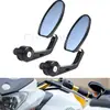 Espelho Retrovisor de Motocicleta Jinbo Espelho de Guidão CNC Espelho de Guidão para Piloto Retrô Espelho de Ré Universal Fornecimento Direto da Fábrica Transfronteiriça