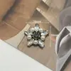 Personalidad Retro Barroco Perla Diamante Joyería Accesorios Temperamento Pequeña Fragancia Accesorios para el Cabello Ropa Zapatos Flor DIY Accesorios