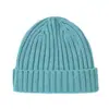 Gorro de Mezcla de Lana para Otoño e Invierno, Gorro Unisex de Lana Cálido Engrosado para Clima Frío, Gorro de Punto con Protección para los Oídos para Exteriores, Gorro de Punto de Exportación