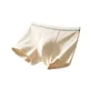 10a Roupa Íntima Colorida de Algodão Antibacteriano para Homens Cintura Média Respirável Algodão de Fibra Longa Roupa Íntima Alta Elasticidade Shorts Sem Costura Algodão Classe A Fábrica