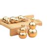 Llavero con accesorios de cobre y calabaza de cobre, pequeña fábrica de productos básicos de Yiwu, artesanía al por mayor, calabaza pequeña sólida