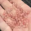 Cuentas sueltas de jade cristal rosa imitación cuentas redondas sueltas 4mm cuarzo roca Cuentas sueltas de jade pulsera collar cuentas espaciadoras accesorios cuentas