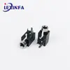 Interfaz de Audio de 2.5 mm Pj210A de Cuatro Pines Ecológica Socket para Auriculares de Dos Canales Socket Hembra de Carga de Metal Cobre 4.0