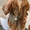 Bolso de Moda Trendy Bolso Cubo Bolso de Mujer 2025 Invierno Nuevo Versátil de Moda Bolso Cruzado Bolso de Hombro Casual