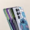 Funda de Teléfono de Dibujos Animados con Puntada de Flor Azul Adecuada para Samsung Galaxy S30, Note 20, Samsung A56, S25 Transfronterizo