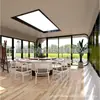 Restaurante Cabana de Maçã de Dois Andares com Painéis Decorativos de Alumínio-Plástico, Casa Móvel Cápsula Espacial, Quarto Cápsula de Armazém de Maçã