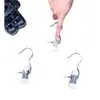 Gancho Multifunción Pinza Pequeña Pinza para Secar Calcetines Pinza Sin Costuras para Toalla Sombrero Calcetines Pantalones Resistentes al Viento Pinza Gancho Pinza de Almacenamiento