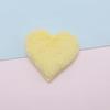 Pinza para el pelo Diadema Banda de goma con forma de corazón de Bonita Piel de Conejo Artificial Accesorios para Joyería DIY Accesorios Colgantes para Funda de Teléfono Móvil Bolsos Corazón
