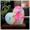 Juguete de peluche almohada de estrella luminosa decoración romántica de estrella de cinco puntas regalo de cumpleaños para niña una generación de pelo