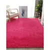 Alfombra amarilla dorada para sala de estar estilo ins, alfombra amarilla de cobertura total para dormitorio, alfombrilla de felpa larga para suelo para mesa de café, mesita de noche de niña, alfombrilla para fotos