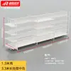Armário de Ilha Dupla Face Estilo Miniso Prateleira de Papelaria Acessórios Brinquedos Pet Shop Cosméticos Capinha de Celular Vitrine