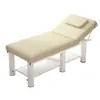 Cama de Belleza, Cama de Masaje Especial para Salón de Belleza, Cama de Masaje Spa, Cama de Fisioterapia para el Hogar con Bordado de Patrón de Agujeros, Cama para Extracción de Cerumen, Cama de Terapia de Fuego