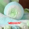 Pastel degradado colorido hilo de arcoíris dopamina bufanda tejida a mano manta DIY hilo gorro suéter hilo mediano