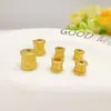 Contas com Mantra de Seis Caracteres em Ouro de Areia Vietnamita para Homens, Acessórios Feitos à Mão com Contas de Mantra de Seis Caracteres, Joias Banhadas a Ouro de Latão no Atacado