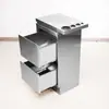 Gabinete de herramientas para barbería salón de peluquería especial 3AM mismo acero inoxidable de alta calidad gabinete para cabello cajón casillero para corte de cabello