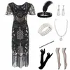 Comércio Exterior P-4GG Amazon Vestido Gatsby Retrô dos Anos 1920 Vestido de Festa com Franjas Dropshipping para Europa e América