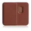 Adecuado para Porta Tarjetas Magnético Magsafe iPhone 12/13/14/15 Portatarjetas Magnético Súper de Cuero en Stock