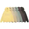 Fog Essentials Sudaderas com Letras de Silicone Estéreo para Homens e Mulheres American High Street Moletons com Flocagem Jaqueta Moletom