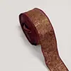 Fita de Seda Brilhante DIY Flor de Confeitaria Embalagem de Caixa de Presente Acessórios de Cabelo Artesanais Decoração de Laço de Lembrança Materiais